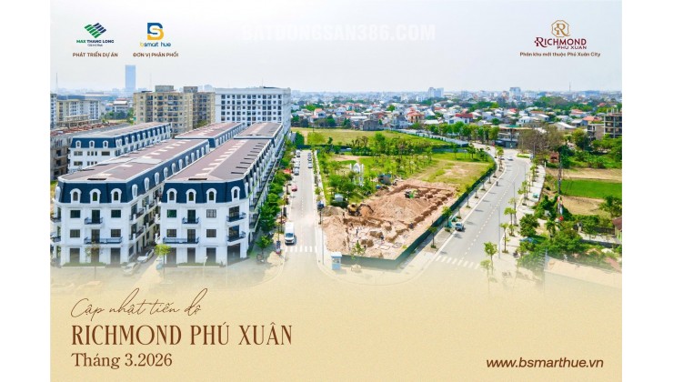 3 GIÁ TRỊ TẠO NÊN SỨC HÚT AN CƯ - ĐẦU TƯ tại RICHMOND PHÚ XUÂN
